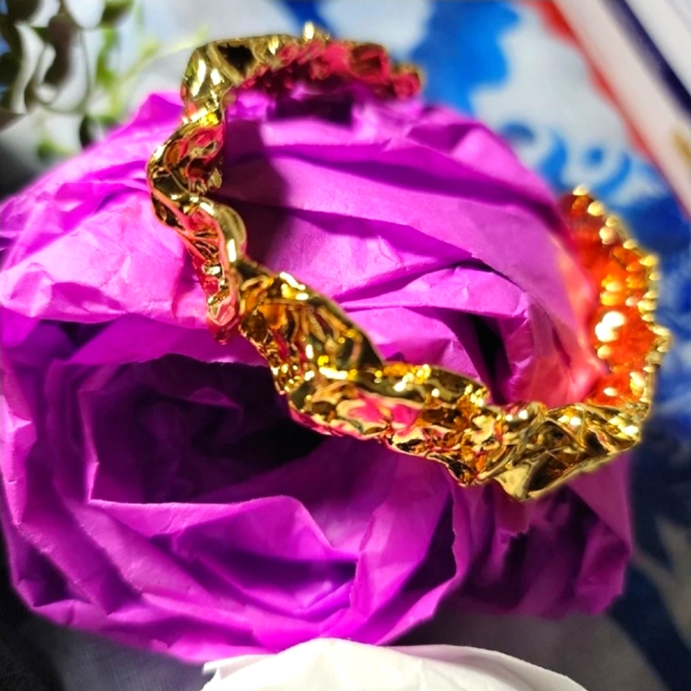 Amber Sceats 24K Gold Signature Bracelet
